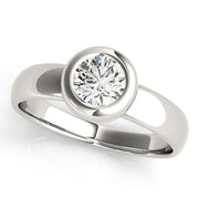 Solitaire Diamond Engagement Ring