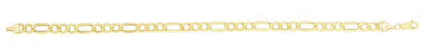 10K Gold 5.6mm Lite Figaro Chain