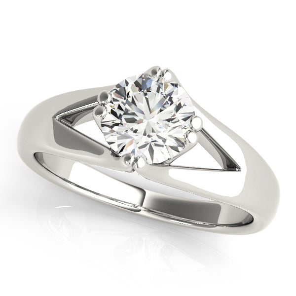 Solitaire Diamond Engagement Ring