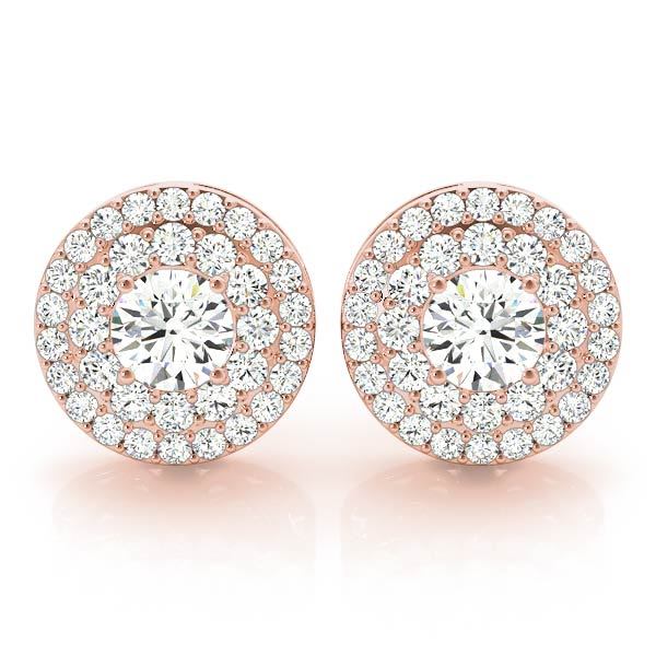 Halo Diamond Earring