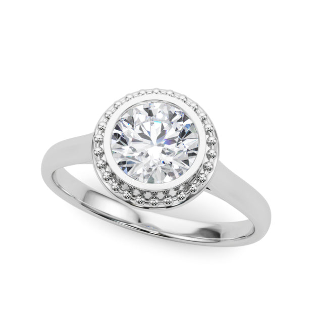 Solitaire Diamond Engagement Ring