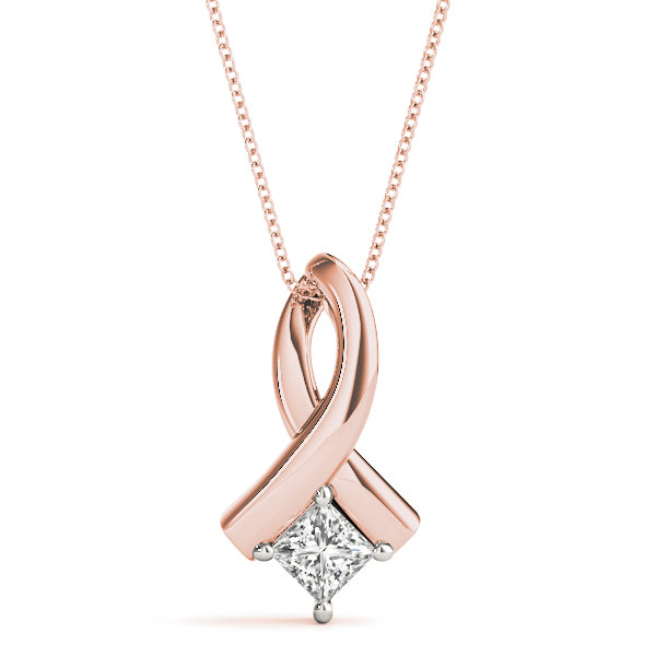 Solitaire Diamond Pendant