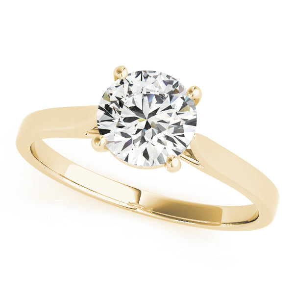 Solitaire Diamond Engagement Ring