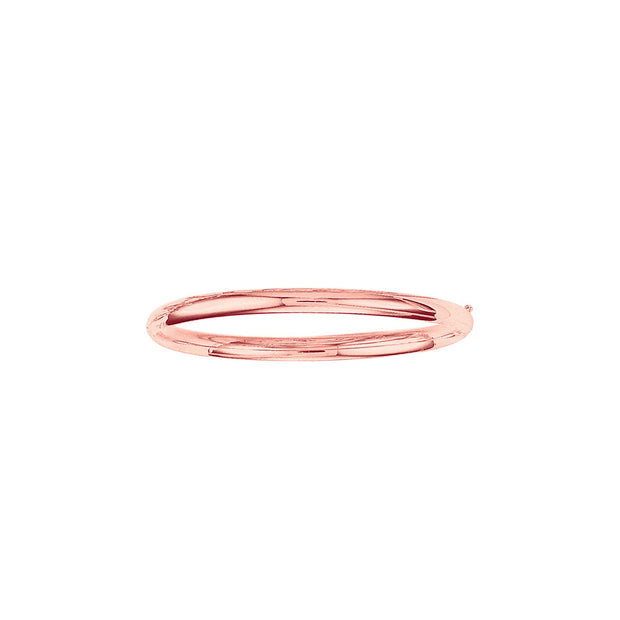 14K Gold Polished 5mm Bangle