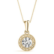 Solitaire Diamond Pendant