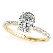 Halo Diamond Engagement Ring