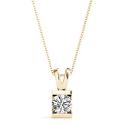 Solitaire Diamond Pendant