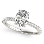 Halo Diamond Engagement Ring