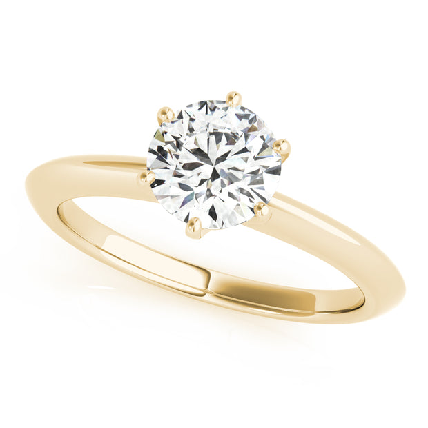 Solitaire Diamond Engagement Ring