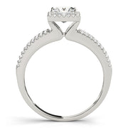 Halo Diamond Engagement Ring