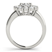 Halo Diamond Engagement Ring