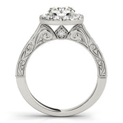 Halo Diamond Engagement Ring