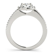 Halo Diamond Engagement Ring