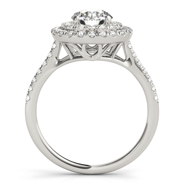 Halo Diamond Engagement Ring