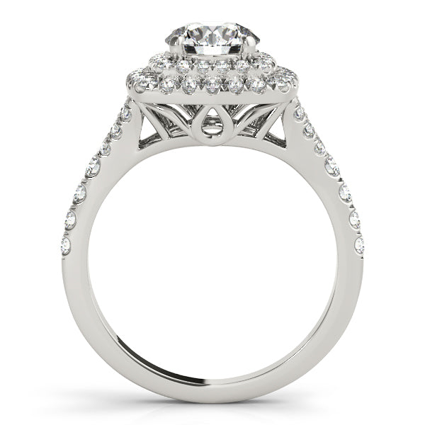 Halo Diamond Engagement Ring