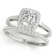 Halo Diamond Engagement Ring