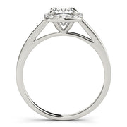 Halo Diamond Engagement Ring