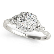 Halo Diamond Engagement Ring