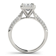 Halo Diamond Engagement Ring