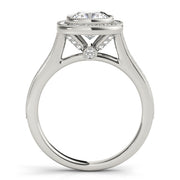 Halo Diamond Engagement Ring