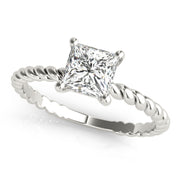 Solitaire Diamond Engagement Ring