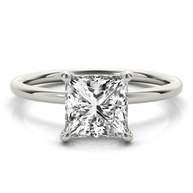 Halo Diamond Engagement Ring