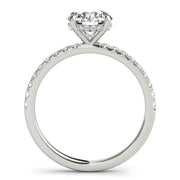 Halo Diamond Engagement Ring