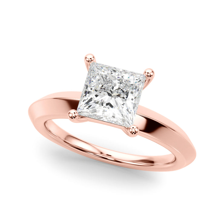 Solitaire Diamond Engagement Ring