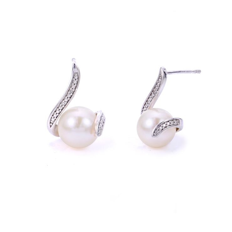 Sterling Silver Freshwater Pearl Earring