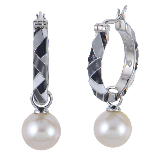 Sterling Silver Freshwater Pearl Earring