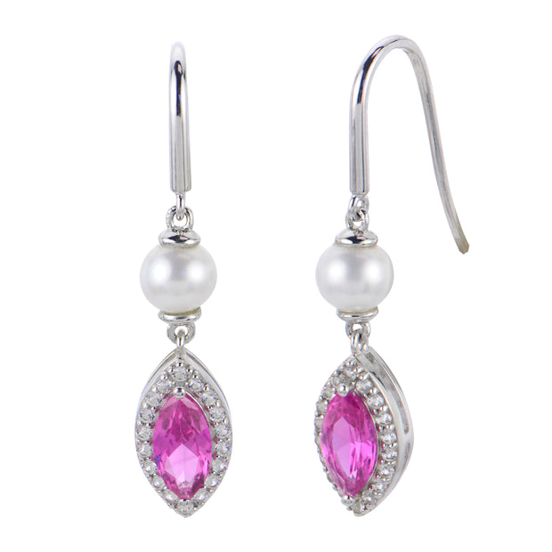 Sterling Silver Freshwater Pearl Earring