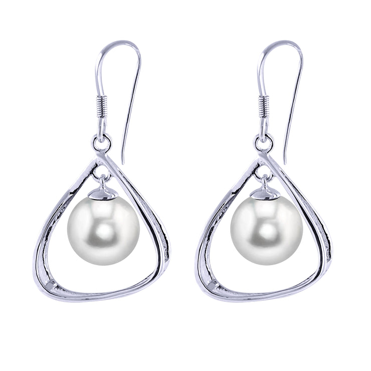 Sterling Silver Freshwater Pearl Earring