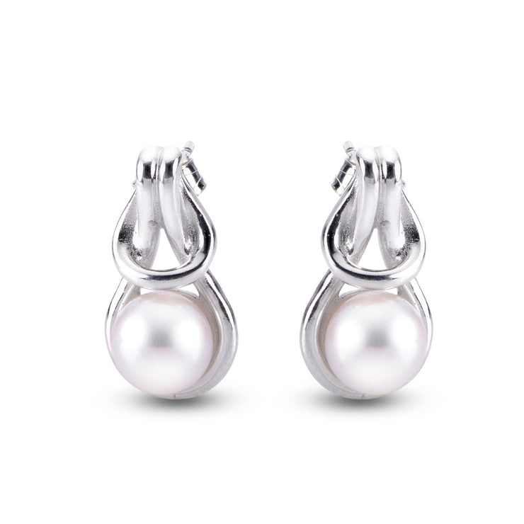 Sterling Silver Freshwater Pearl Earring