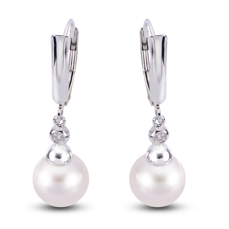 Sterling Silver Freshwater Pearl Earring