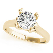 Solitaire Diamond Engagement Ring