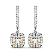 Halo Diamond Earring