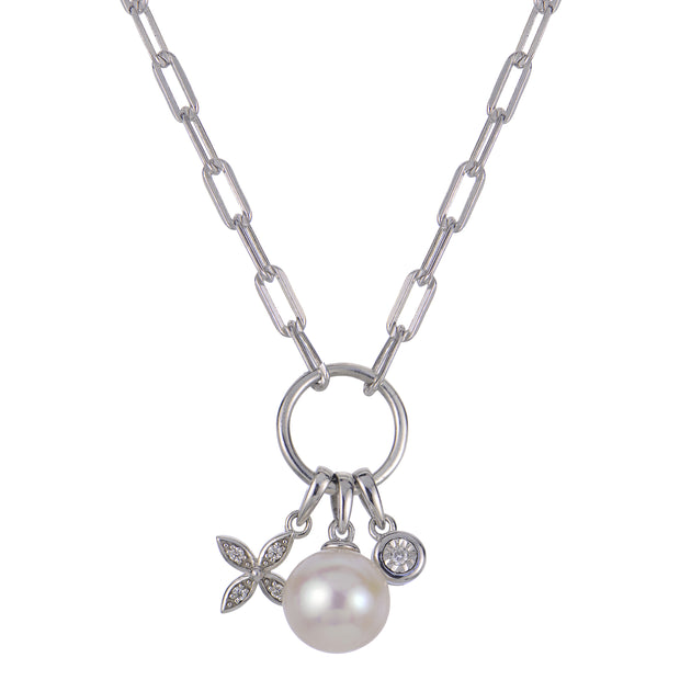 Sterling Silver Freshwater Pearl Necklace