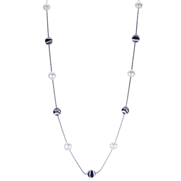 Sterling Silver Freshwater Pearl Necklace