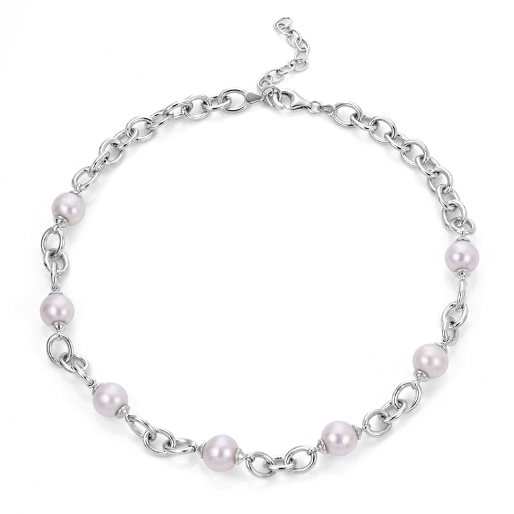 Sterling Silver Freshwater Pearl Necklace