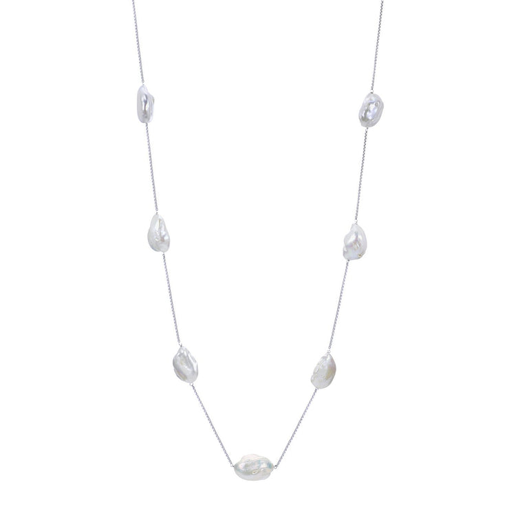 Sterling Silver Freshwater Pearl Necklace