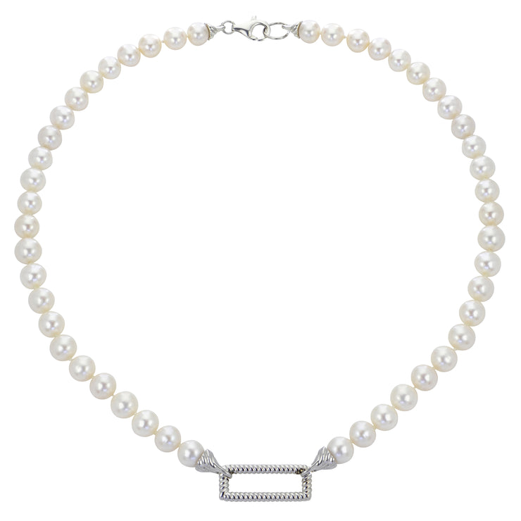 Sterling Silver Freshwater Pearl Necklace