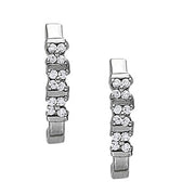 J-Hoops Diamond Earring