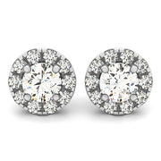 Halo Diamond Earring