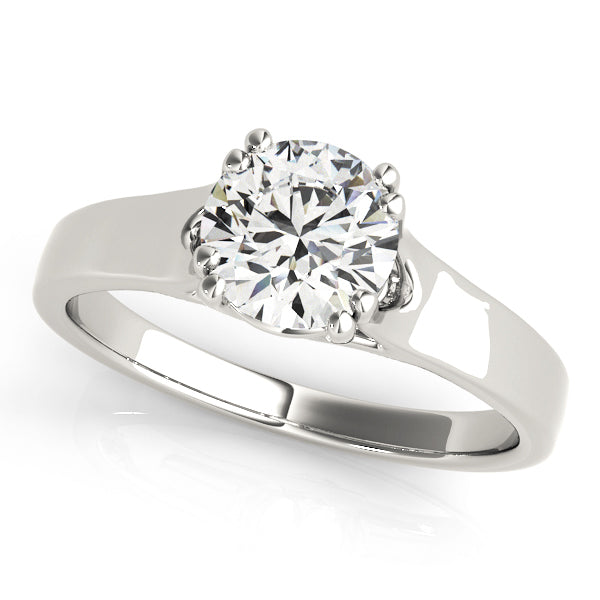 Solitaire Diamond Engagement Ring