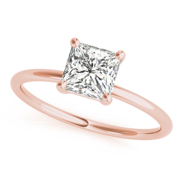 Solitaire Diamond Engagement Ring