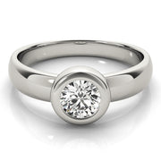 Solitaire Diamond Engagement Ring