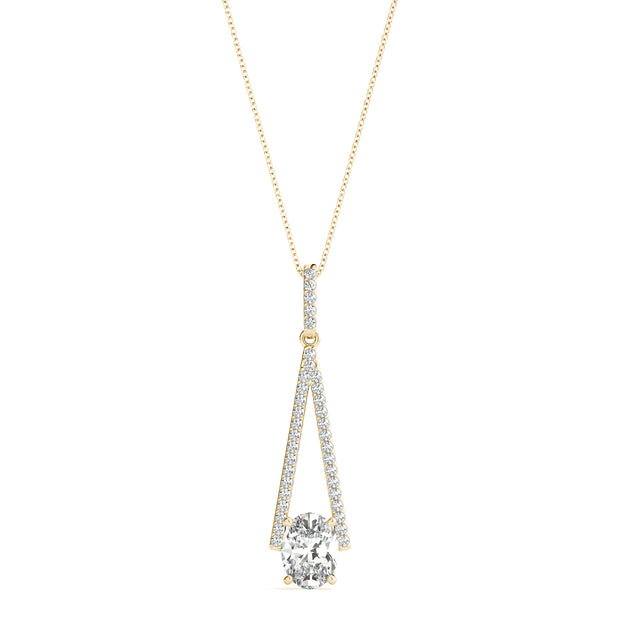 Halo Diamond Pendant