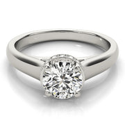 Solitaire Diamond Engagement Ring