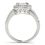 Halo Diamond Engagement Ring