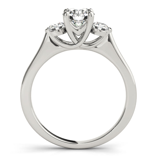 Three Stone Diamond Engagement Ring